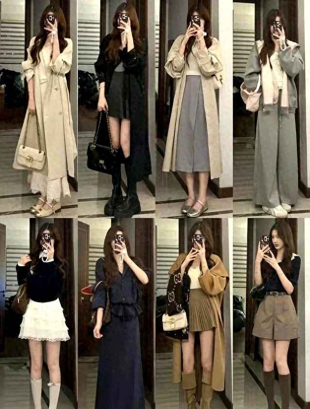 甜酷风穿搭示例