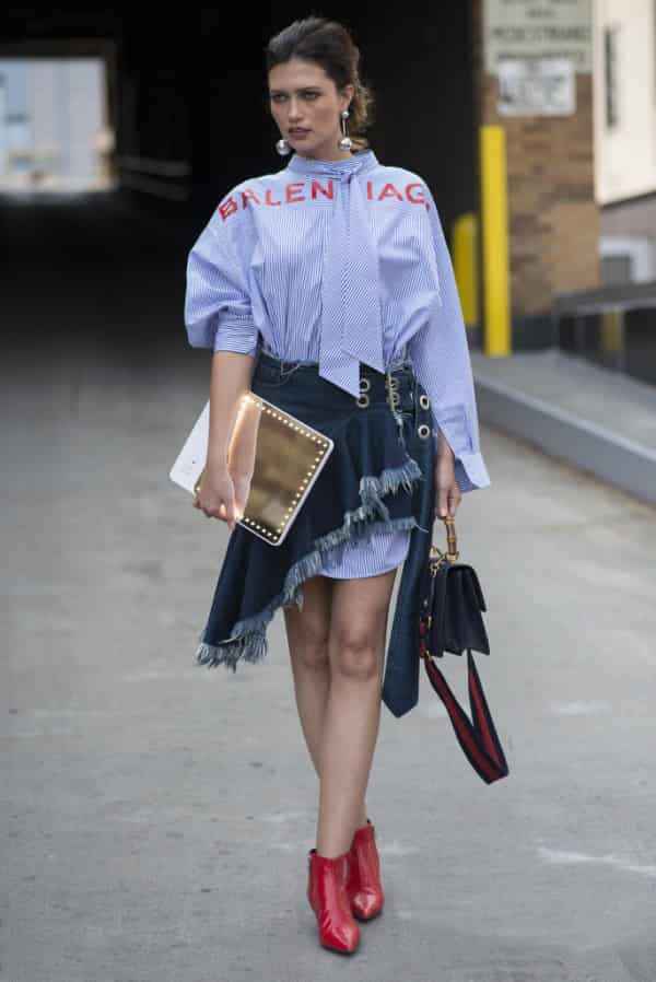 半身裙上衣搭配全攻略 从基础到高级穿出时髦感  第2张