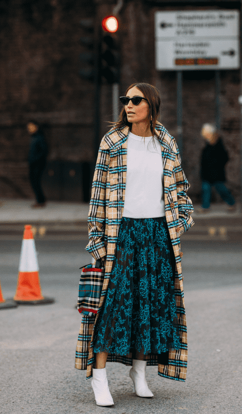 半身裙外套搭配指南 穿出你的季节风采  第2张