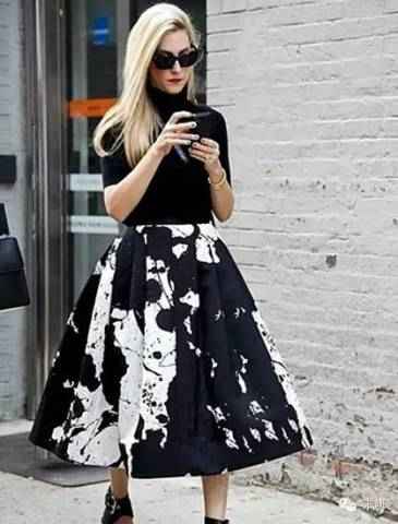 小黑裙的万能搭法 一件穿出七天不重样