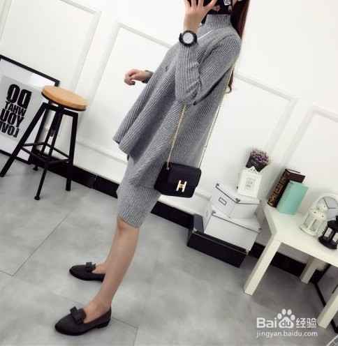 毛衣裙鞋子搭配全攻略 这样穿温柔又显高绝绝子  第2张